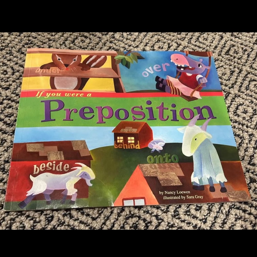 “Preposition” picture book